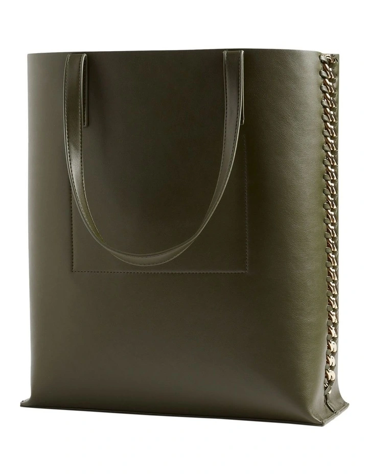 Seed Heritage Chain Tote In Dark Fern 4 Seed Heritage Chain Tote In Dark Fern - Image 2
