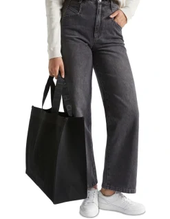 Seed Heritage Knitted Tote In Black 8 Seed Heritage Knitted Tote In Black -Mocha shop 988448860 988441300 3 720x928