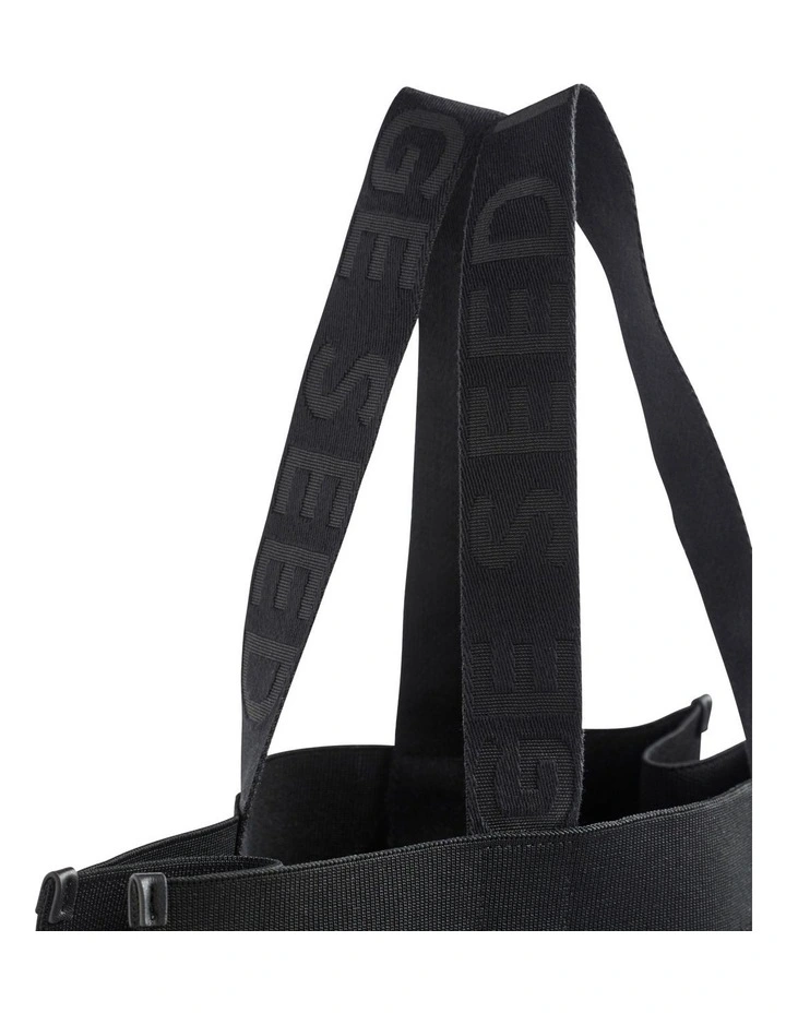 Seed Heritage Knitted Tote In Black 6 Seed Heritage Knitted Tote In Black - Image 4