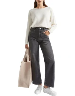 Seed Heritage Knitted Tote In Light Storm -Mocha shop 988448860 988441390 3 720x928