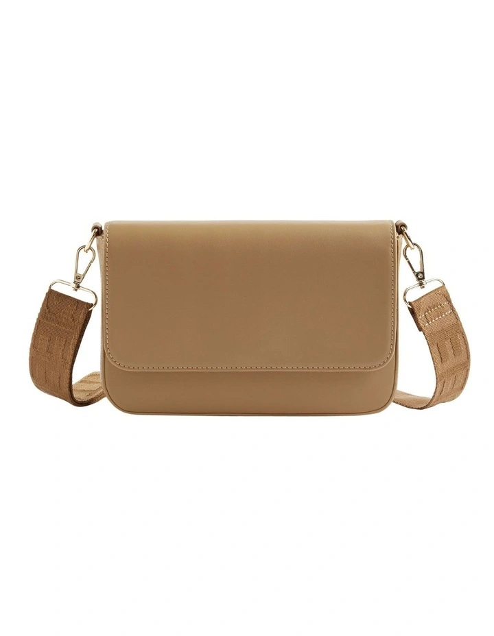 Seed Heritage Logo Crossbody Bag In Cashew 3 Seed Heritage Logo Crossbody Bag In Cashew