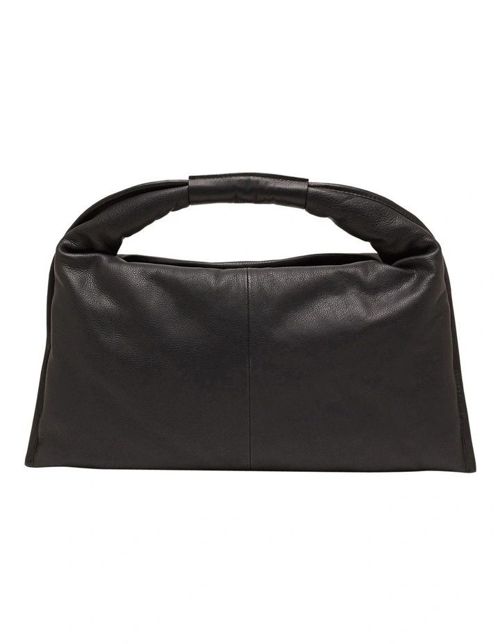 Oxford Banya Leather Shoulder Bag In Black 4 Oxford Banya Leather Shoulder Bag In Black - Image 2