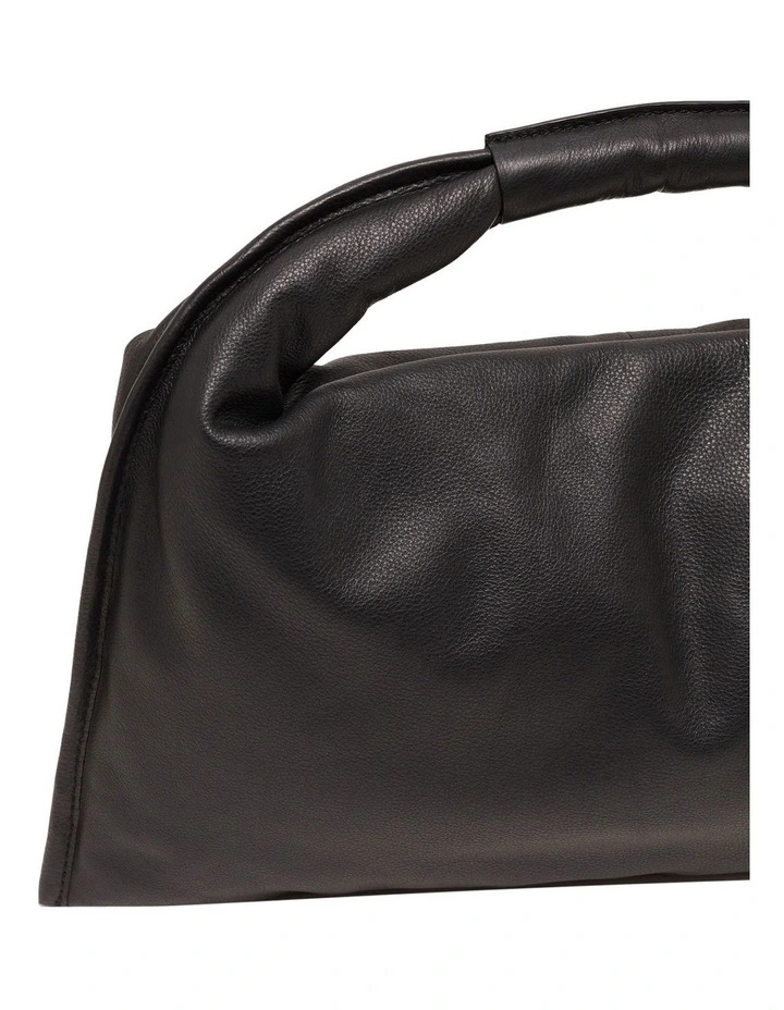 Oxford Banya Leather Shoulder Bag In Black 5 Oxford Banya Leather Shoulder Bag In Black - Image 3