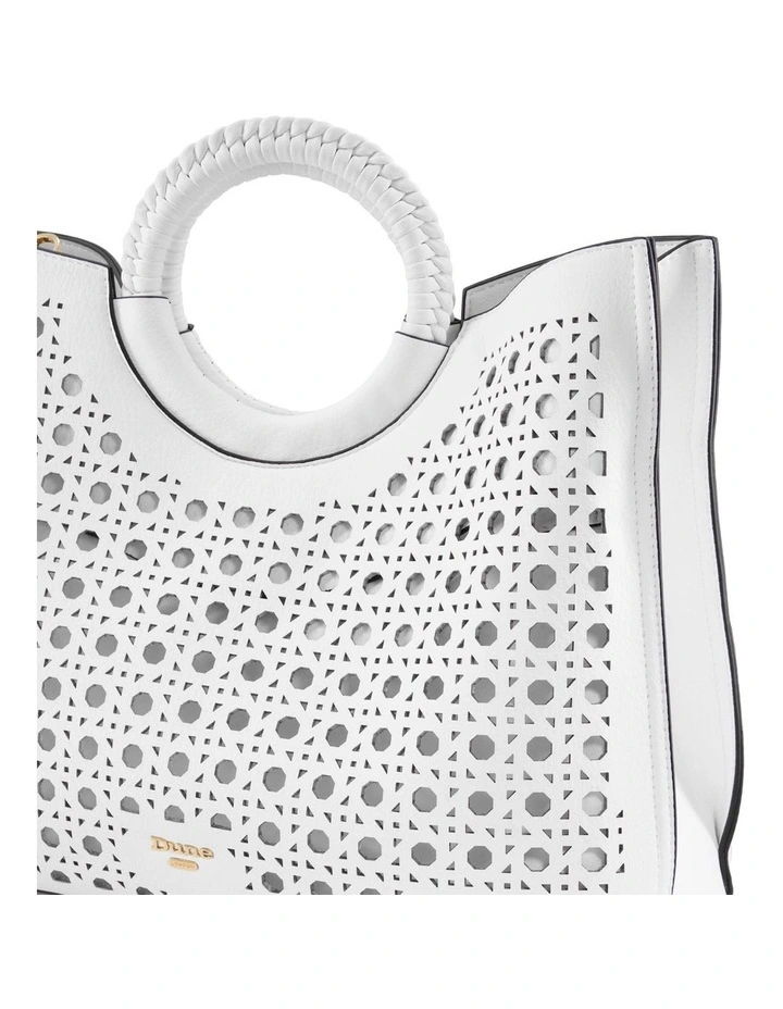 Dune London Dellila Bag In White 6 Dune London Dellila Bag In White - Image 4