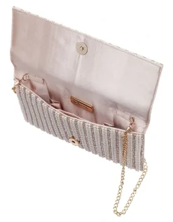 NINA Kimora White Pearl Bag In White -Mocha shop 989047990 4 720x928