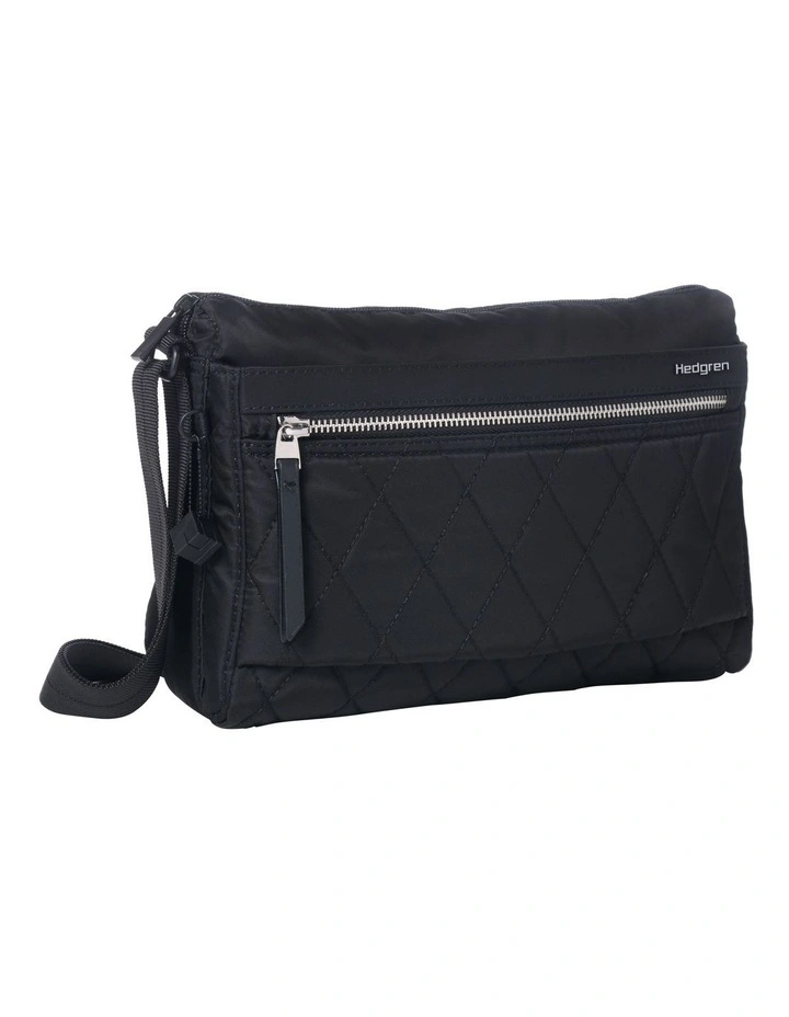 Hedgren Eye M Quilted Crossbody Bag In Black 4 Hedgren Eye M Quilted Crossbody Bag In Black - Image 2
