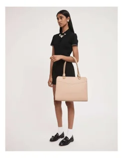 Mimco D-vine Worker Tote Bag In Almond 9 Mimco D-vine Worker Tote Bag In Almond -Mocha shop 990625510 2 720x928