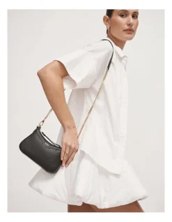 Mimco Jett Mini Crossbody Bag In Black Light Gold 12 Mimco Jett Mini Crossbody Bag In Black Light Gold -Mocha shop 990625690 4 720x928