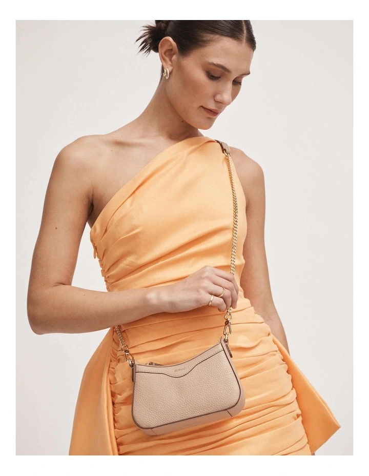 Mimco Jett Mini Crossbody Bag In Almond 4 Mimco Jett Mini Crossbody Bag In Almond - Image 2