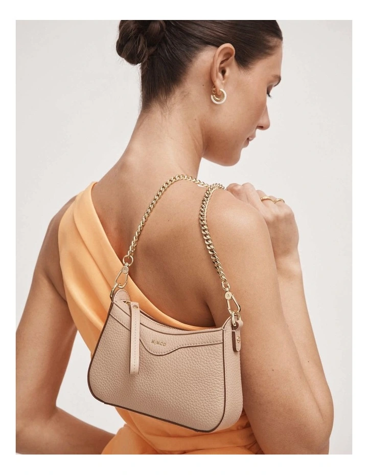 Mimco Jett Mini Crossbody Bag In Almond 6 Mimco Jett Mini Crossbody Bag In Almond - Image 4