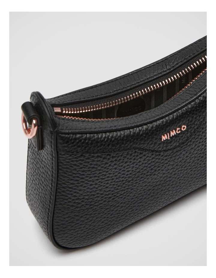 Mimco Jett Mini Crossbody Bag In Black Rose Gold 9 Mimco Jett Mini Crossbody Bag In Black Rose Gold - Image 7