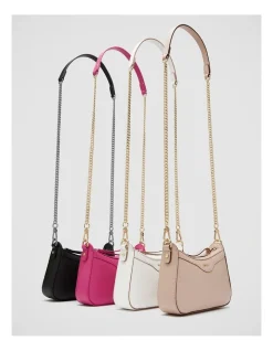 Mimco Jett Mini Crossbody Bag In Black Gunmetal -Mocha shop 990626050 6 720x928