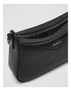 Mimco Jett Mini Crossbody Bag In Black Gunmetal -Mocha shop 990626050 7 720x928