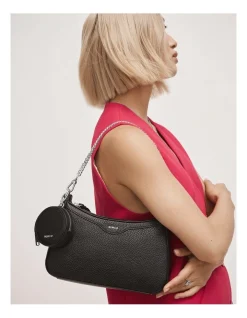 Mimco Jett Crossbody Bag In Black Silver -Mocha shop 990626140 4 720x928