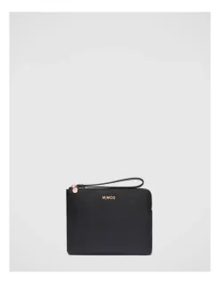 Mimco Classico Medium Pouch In Black