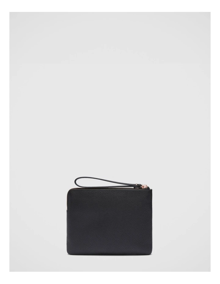Mimco Classico Medium Pouch In Black 4 Mimco Classico Medium Pouch In Black - Image 2