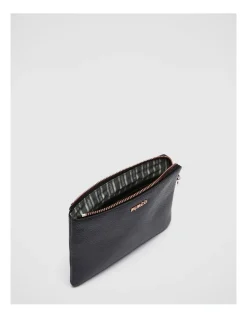 Mimco Classico Medium Pouch In Black 7 Mimco Classico Medium Pouch In Black -Mocha shop 990637930 3 720x928