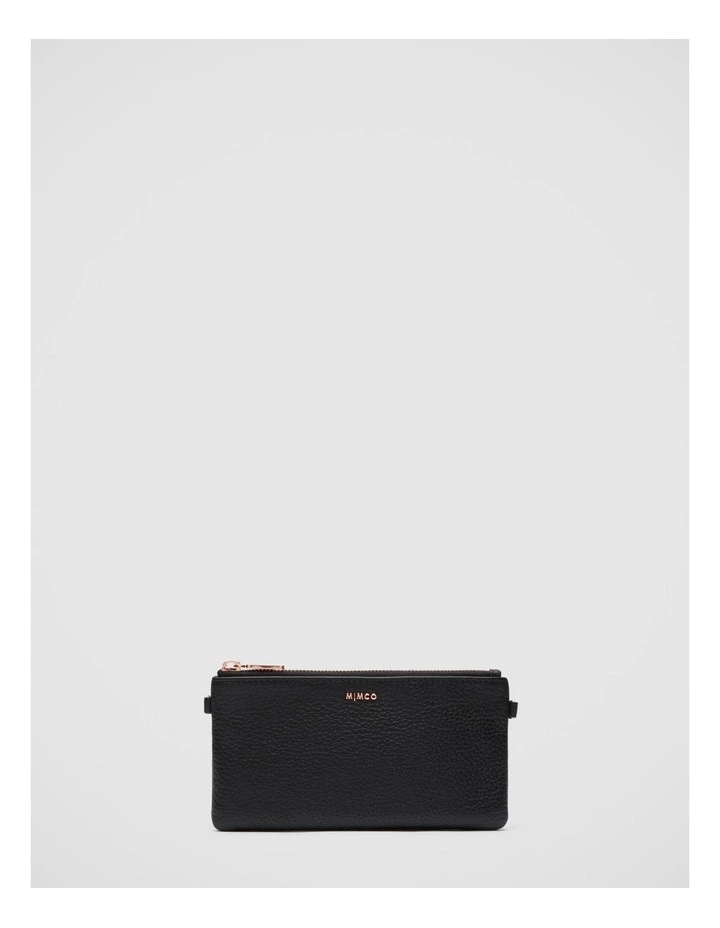 Mimco Classico Small Crossbody Pouch In Black Rose Gold 5 Mimco Classico Small Crossbody Pouch In Black Rose Gold - Image 3