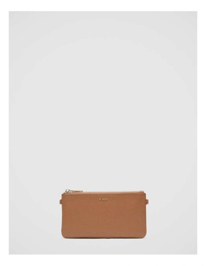 Mimco Classico Small Crossbody Pouch In Caramel 5 Mimco Classico Small Crossbody Pouch In Caramel - Image 3