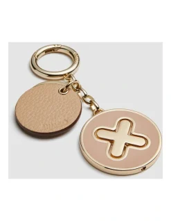 Mimco Supernatural Keyring In Almond