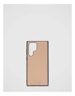 Mimco Morph Phone Case For Samsung Galaxy S22 Ultra In Almond