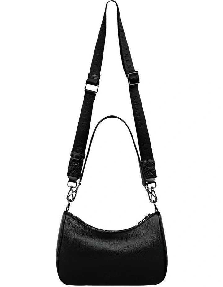 Status Anxiety Look Both Ways Crossbody Bag In Black 4 Status Anxiety Look Both Ways Crossbody Bag In Black - Image 2