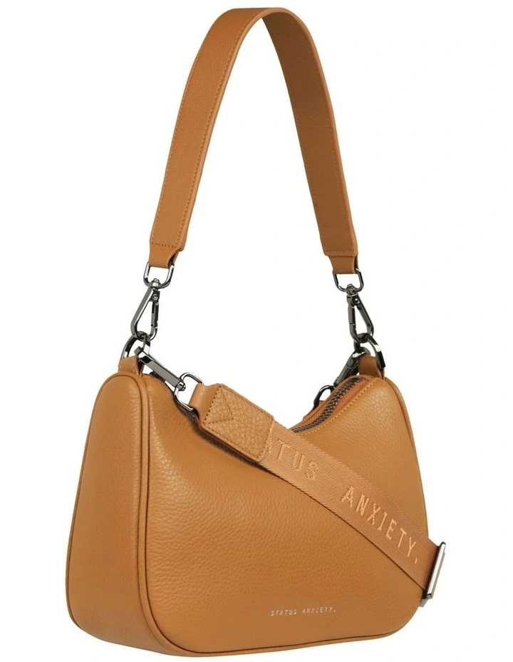 Status Anxiety Look Both Ways Crossbody Bag In Tan 8 Status Anxiety Look Both Ways Crossbody Bag In Tan - Image 6