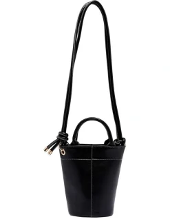 1978W Lenny Bucket Bag In Black 8 1978W Lenny Bucket Bag In Black -Mocha shop 991426870 3 720x928