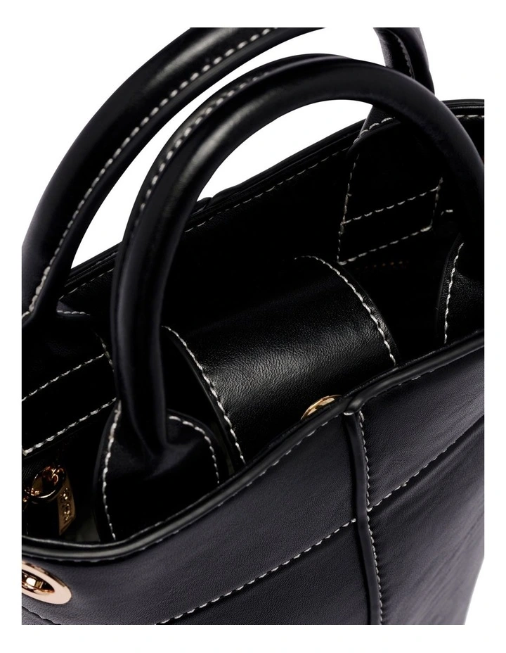 1978W Lenny Bucket Bag In Black 6 1978W Lenny Bucket Bag In Black - Image 4