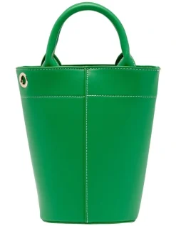 1978W Lenny Bucket Bag In Green