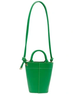 1978W Lenny Bucket Bag In Green 8 1978W Lenny Bucket Bag In Green -Mocha shop 991426960 3 720x928