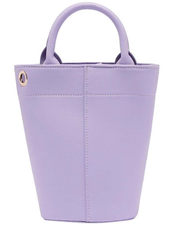 1978W Lenny Bucket Bag In Lilac 3 1978W Lenny Bucket Bag In Lilac