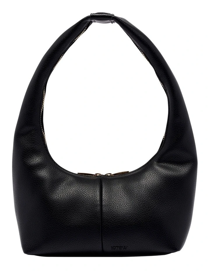 1978W Lola Shoulder Bag In Black 5 1978W Lola Shoulder Bag In Black - Image 3