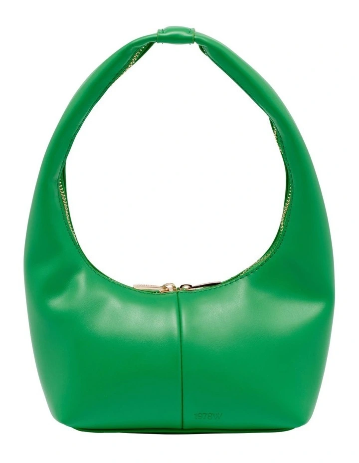 1978W Lola Shoulder Bag In Green 5 1978W Lola Shoulder Bag In Green - Image 3