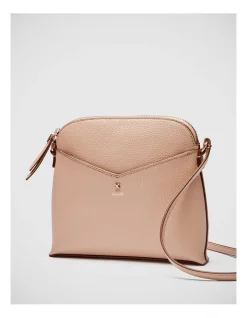 Mimco D-vine Sling Crossbody Bag In Almond