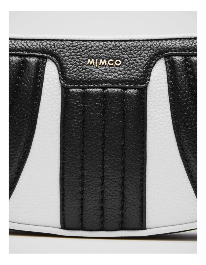 Mimco Jagger Crossbody Bag In Black White 8 Mimco Jagger Crossbody Bag In Black White - Image 6