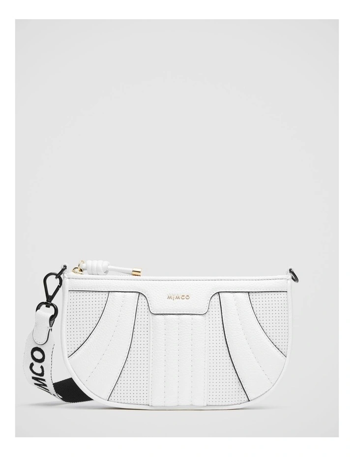 Mimco Jagger Crossbody Bag In White 3 Mimco Jagger Crossbody Bag In White