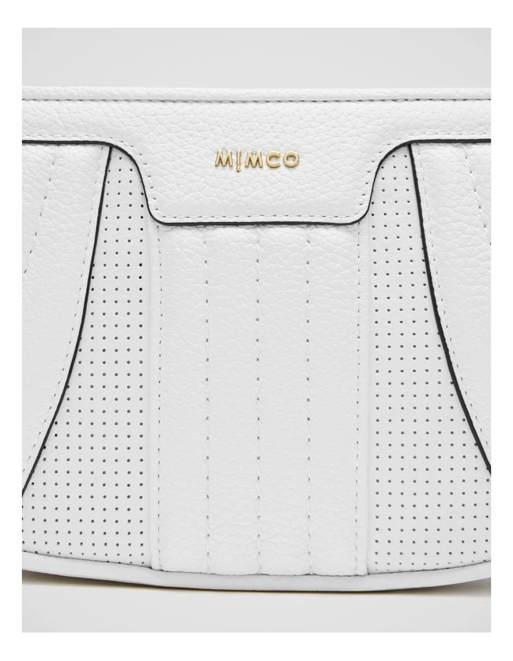 Mimco Jagger Crossbody Bag In White 8 Mimco Jagger Crossbody Bag In White - Image 6