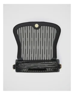 Mimco Prickly Pear Saddle Bag In Black Light Gold -Mocha shop 992401030 7 720x928