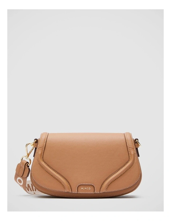 Mimco Prickly Pear Saddle Bag In Caramel 3 Mimco Prickly Pear Saddle Bag In Caramel