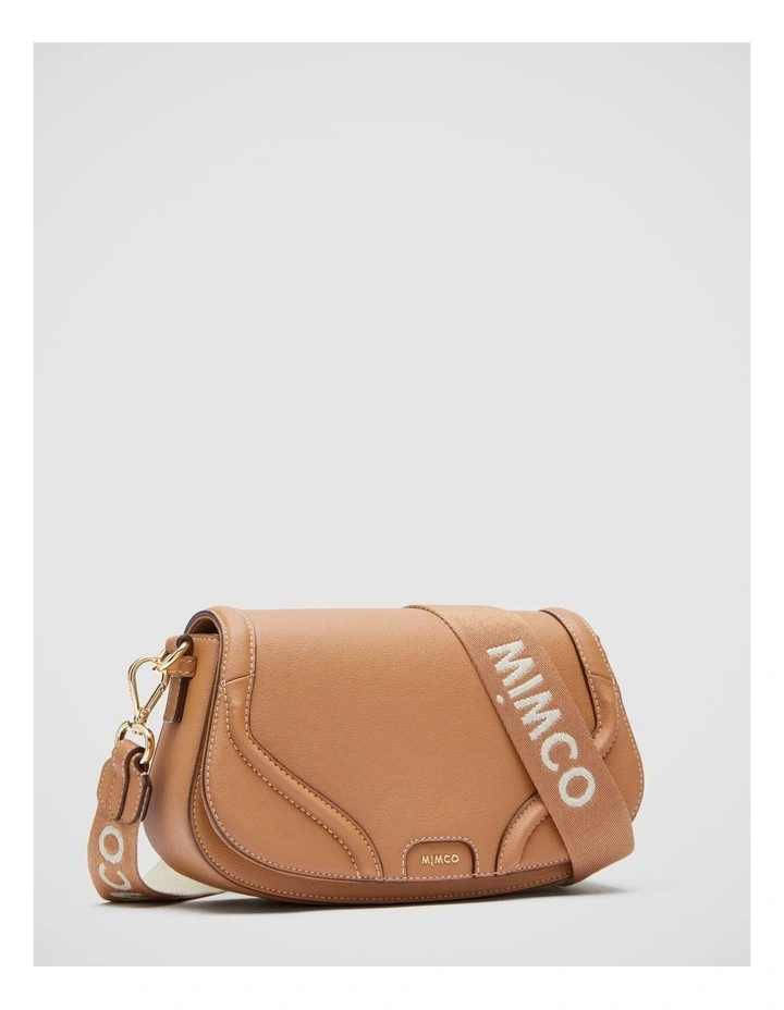 Mimco Prickly Pear Saddle Bag In Caramel 5 Mimco Prickly Pear Saddle Bag In Caramel - Image 3