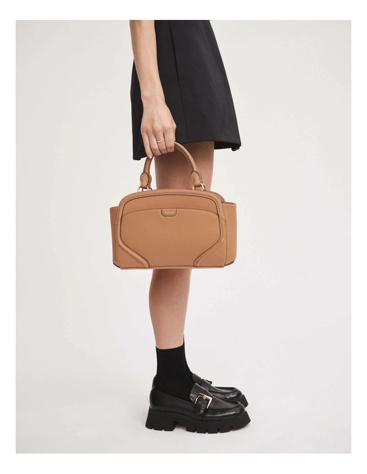 Mimco Prickly Pear Crossbody Tote Bag In Caramel 4 Mimco Prickly Pear Crossbody Tote Bag In Caramel - Image 2