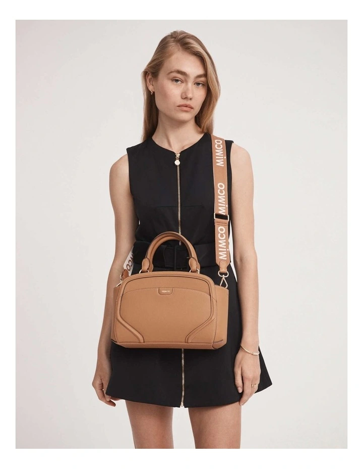 Mimco Prickly Pear Crossbody Tote Bag In Caramel 6 Mimco Prickly Pear Crossbody Tote Bag In Caramel - Image 4