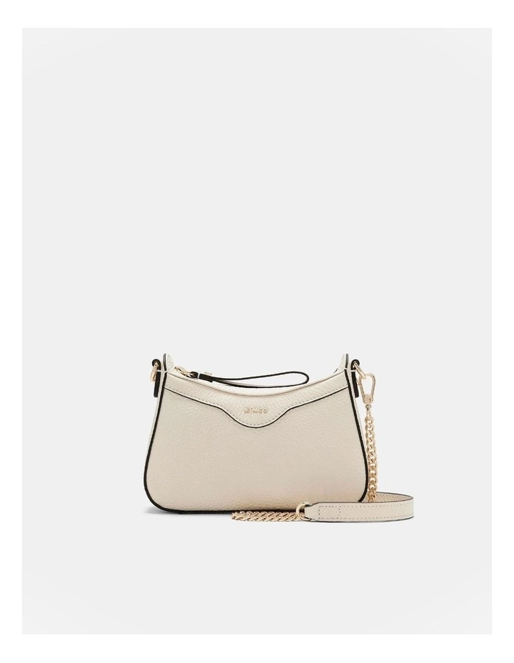 Mimco Jett Mini Crossbody Bag In Pearl 3 Mimco Jett Mini Crossbody Bag In Pearl
