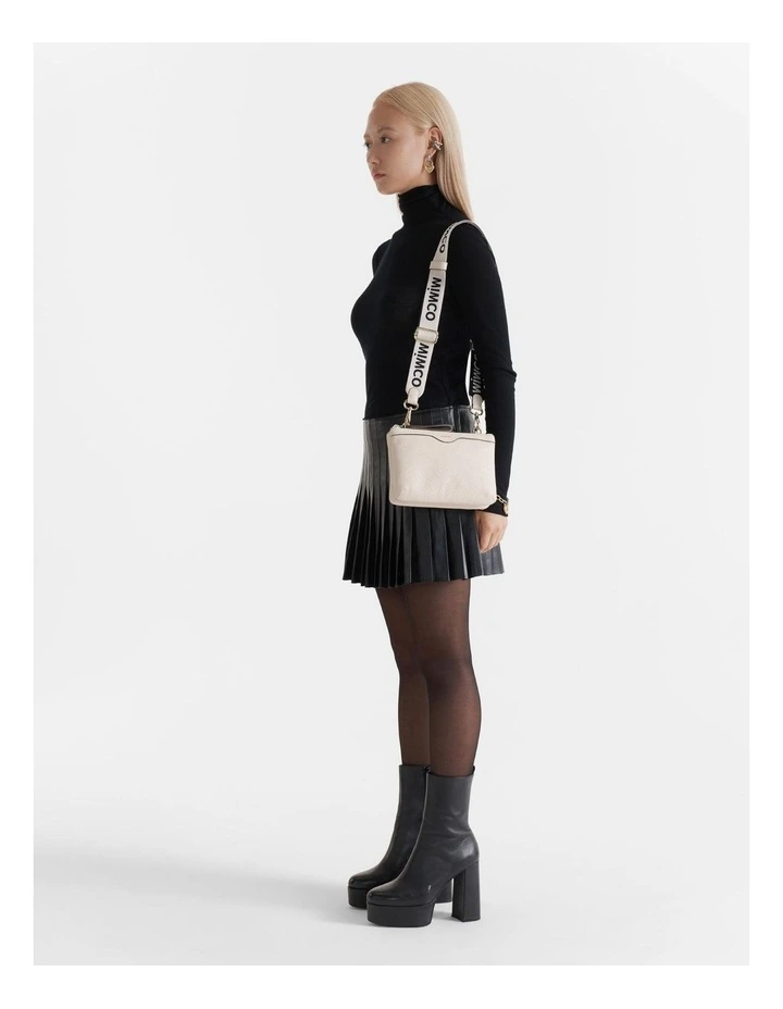 Mimco Jett Duo Crossbody Bag In Pearl 6 Mimco Jett Duo Crossbody Bag In Pearl - Image 4
