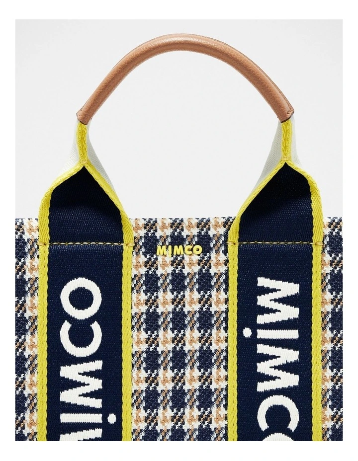 Mimco Stevie Micro Tote Crossbody Bag In Navy 7 Mimco Stevie Micro Tote Crossbody Bag In Navy - Image 5