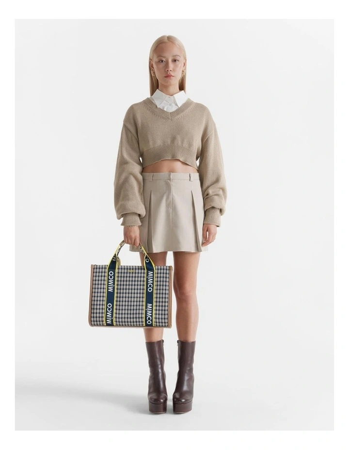 Mimco Stevie Tote Bag In Navy 4 Mimco Stevie Tote Bag In Navy - Image 2