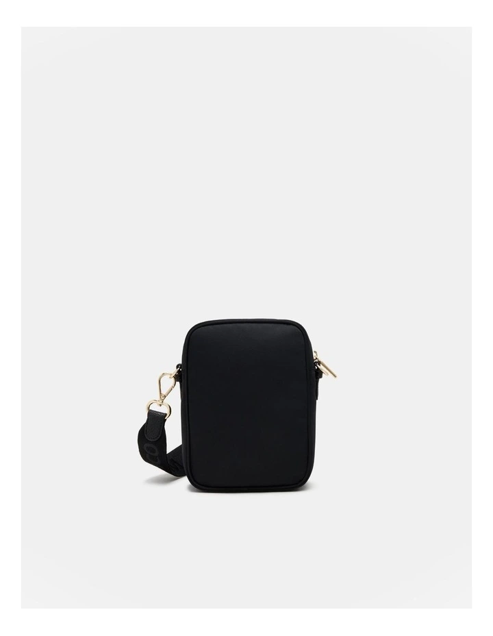 Mimco Nextalgia Phone Crossbody Bag In Black Light Gold 7 Mimco Nextalgia Phone Crossbody Bag In Black Light Gold - Image 5