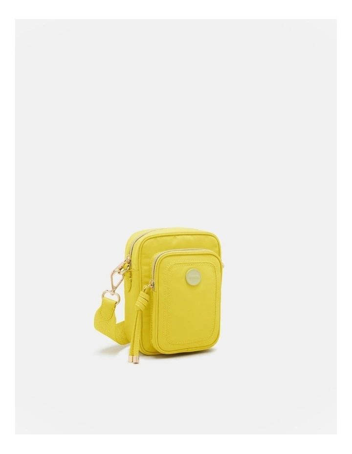 Mimco Nextalgia Phone Crossbody Bag In Spiced Chartreuse 5 Mimco Nextalgia Phone Crossbody Bag In Spiced Chartreuse - Image 3