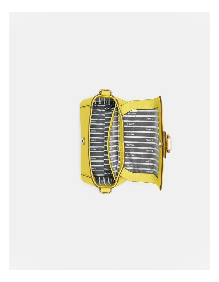 Mimco Zeppelin Crossbody Bag In Spiced Chartreuse 9 Mimco Zeppelin Crossbody Bag In Spiced Chartreuse - Image 7